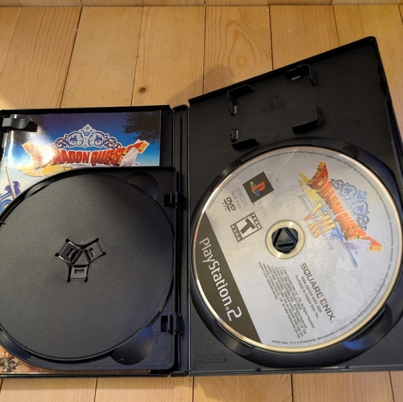 Dragon Quest VIII for PlayStation 2 - Black Case Game Used - Picture 5 of 7